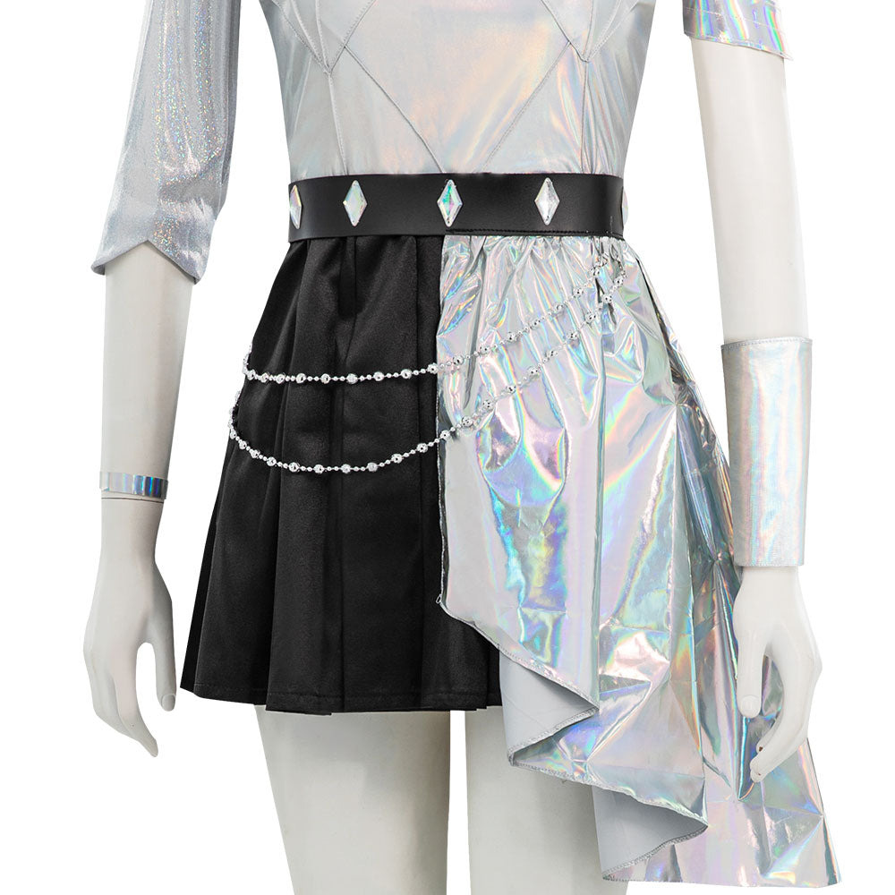 League Of Legends LOL 2020 KDA K/DA THE BADDEST Evelynn Cosplay Costume