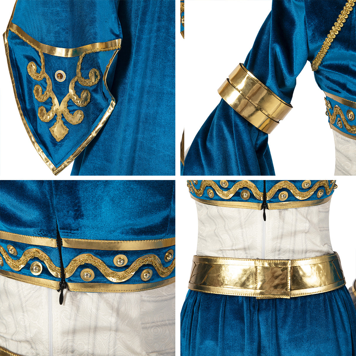 The Legend of Zelda Breath of the Wild Princess Zelda Premium Edition Cosplay Costume