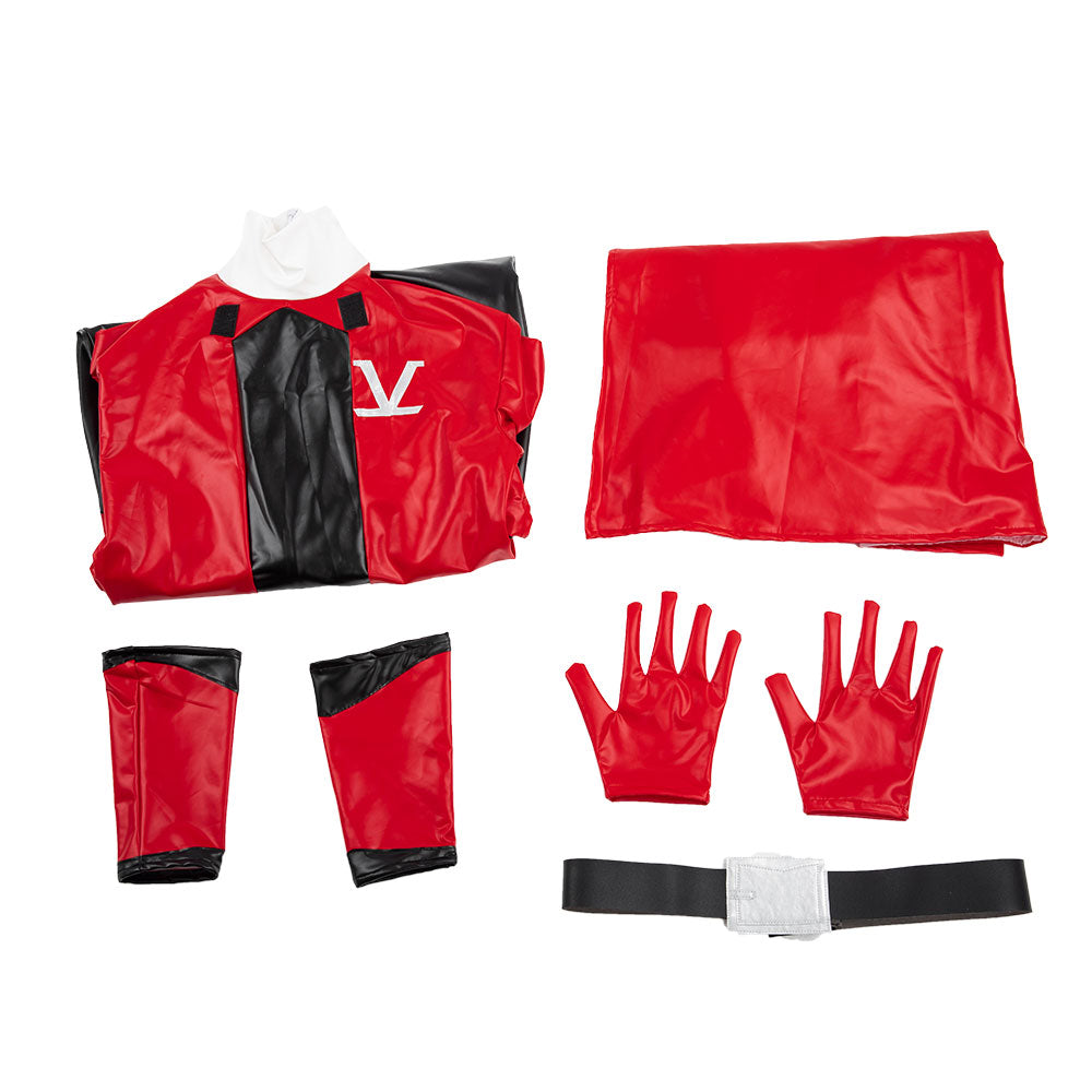 Power Rangers Kaitou Sentai Lupinranger VS Keisatsu Sentai Patranger Lupin Red Cosplay Costume