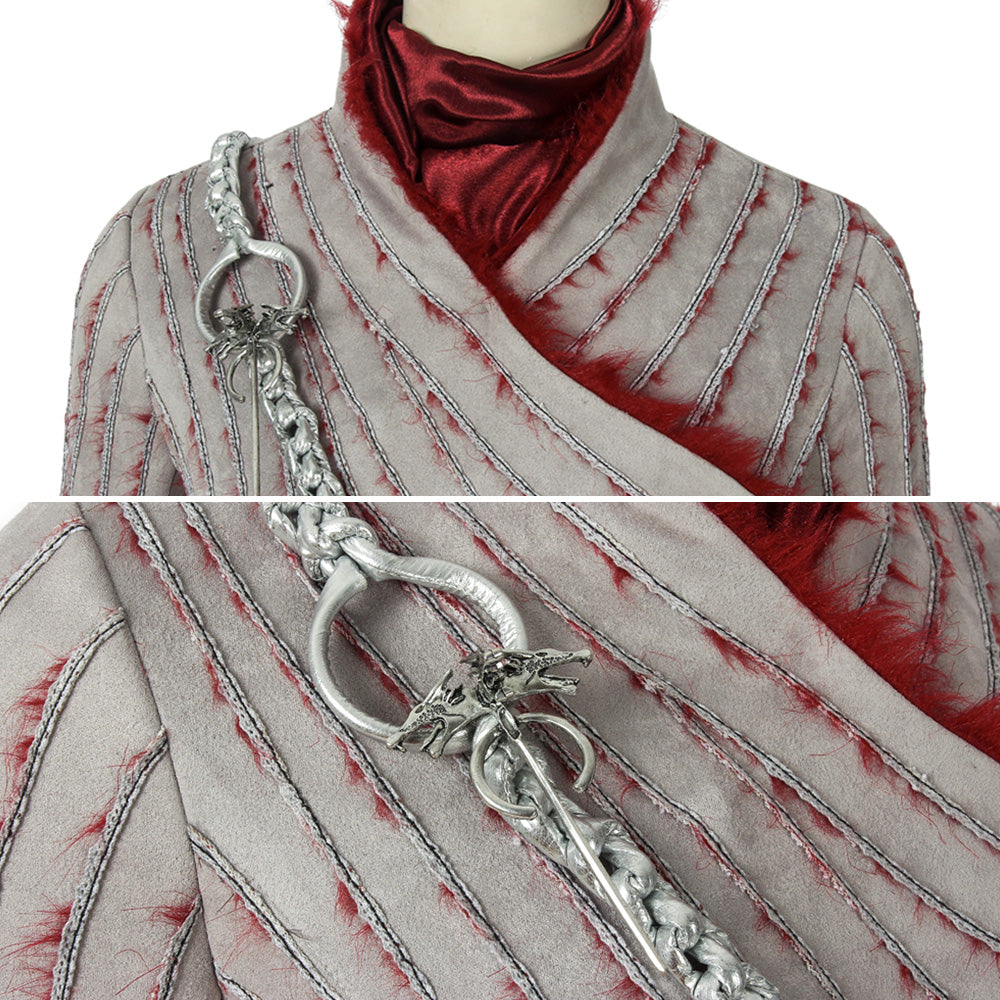 Game of Thrones Season8 Daenerys Targaryen (Mother of Dragons) Cosplay Costume