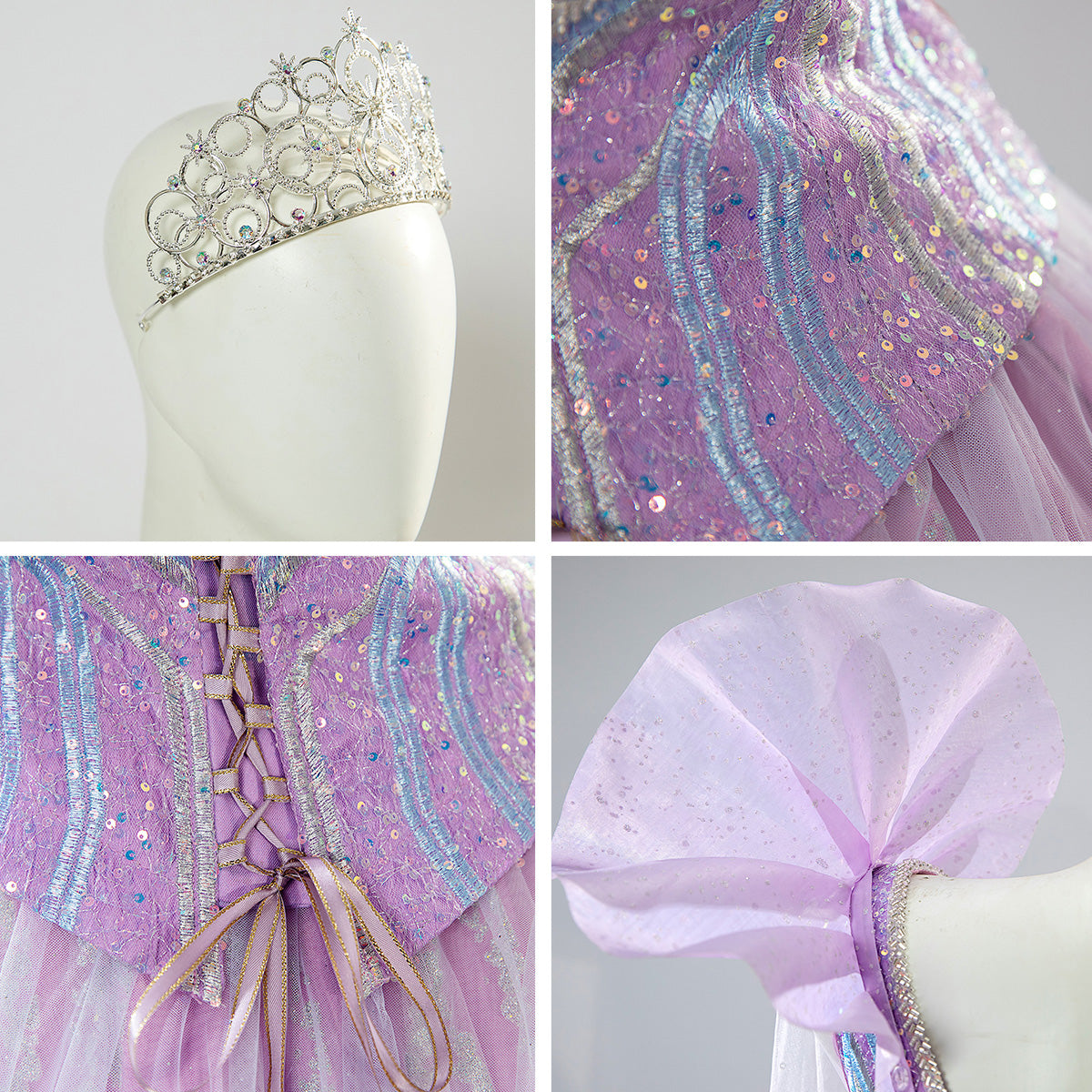 Wicked: For Good Glinda Premium Edition Cosplay Costume