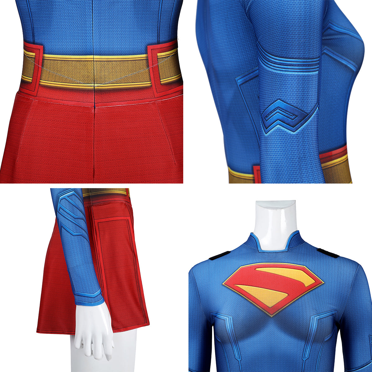 Super Hero Superheroine Super Woman Cosplay Costume
