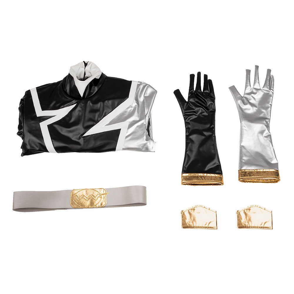 Power Rangers Dino Fury Black Ranger Cosplay Costume