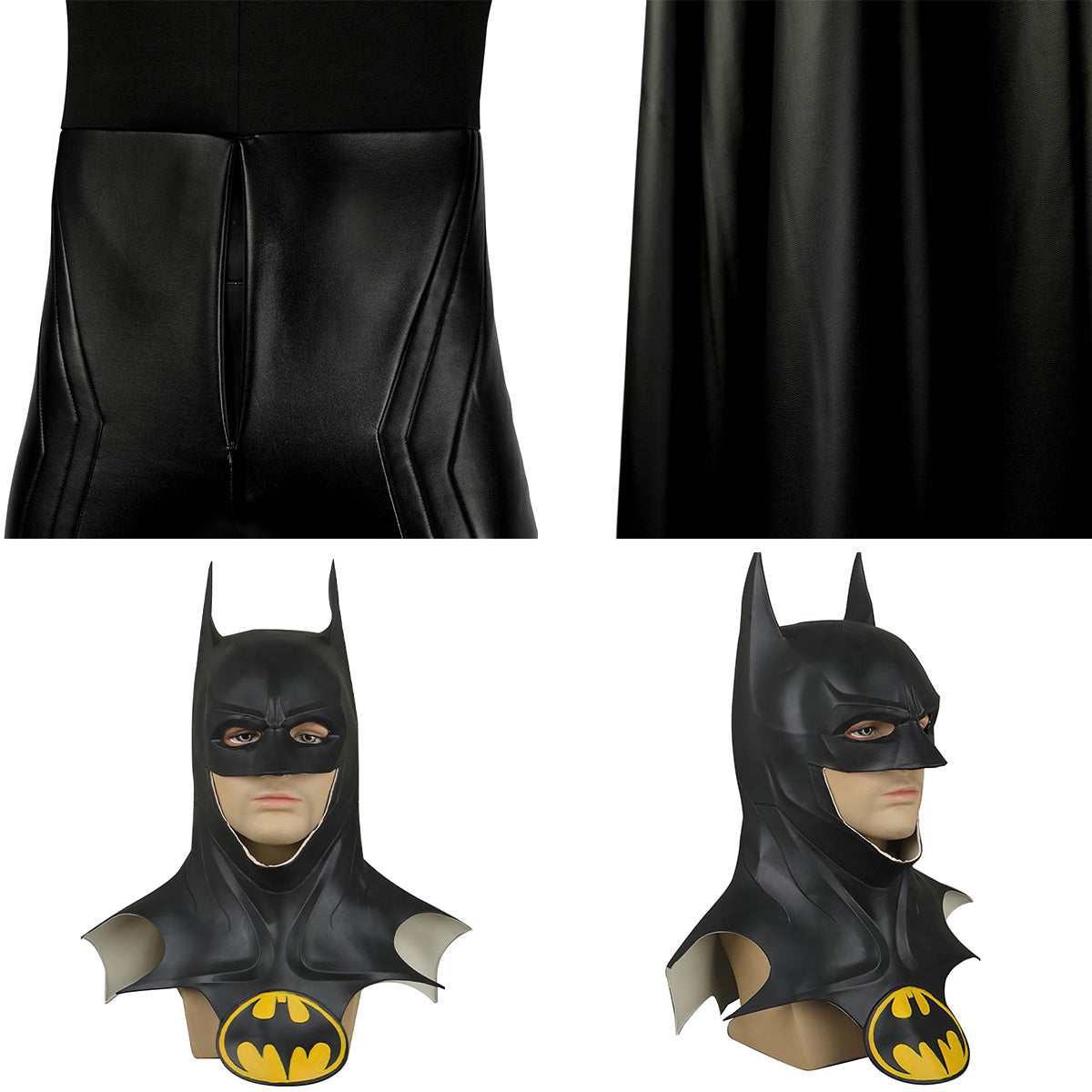 The Flash Batman Bruce Wayne Michael Keaton Cosplay Costume