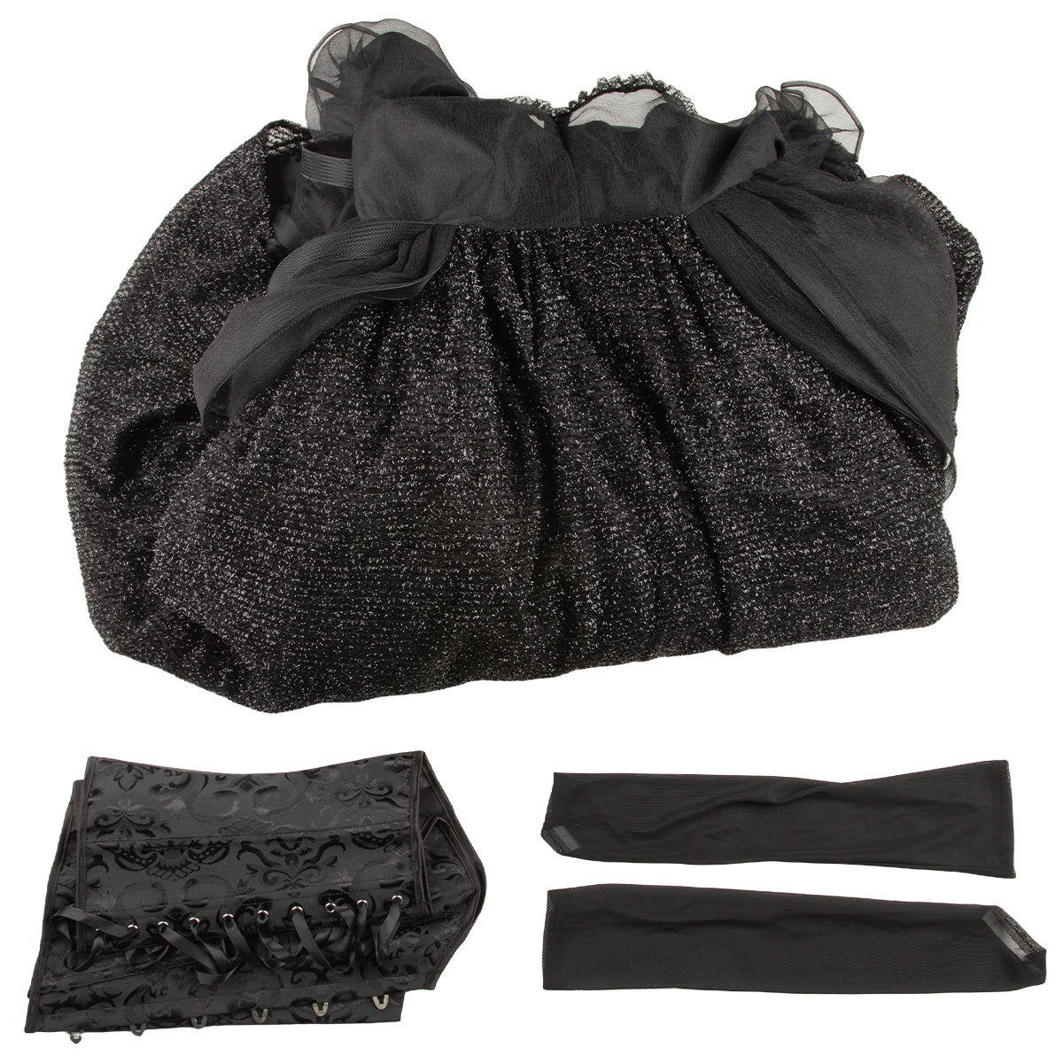 Beetlejuice2 2024 Movie Halloween Delores LaFerve Dark Lady Dress Cosplay Costume