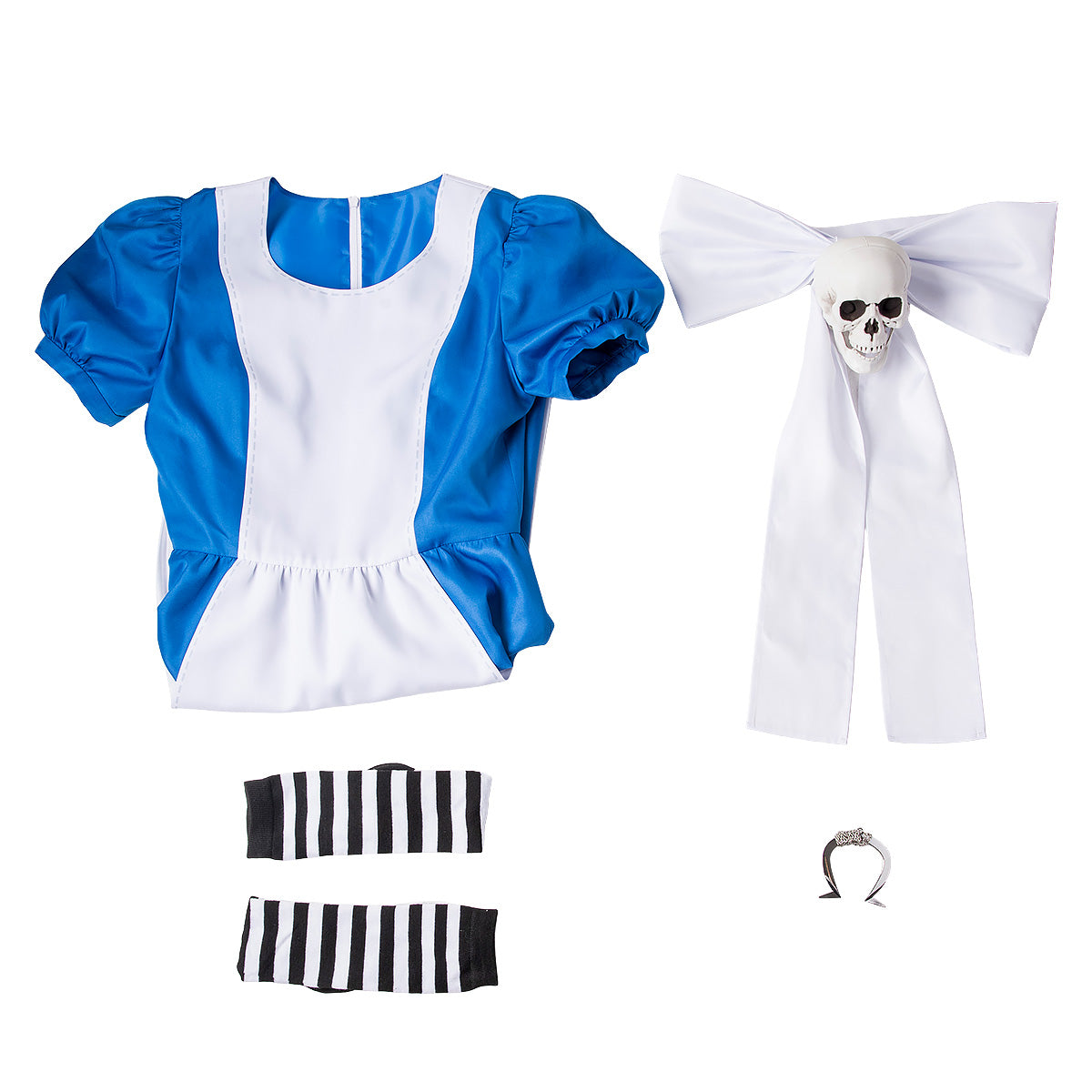 Alice-Madness Returns Alice Cosplay Costume - No Stain