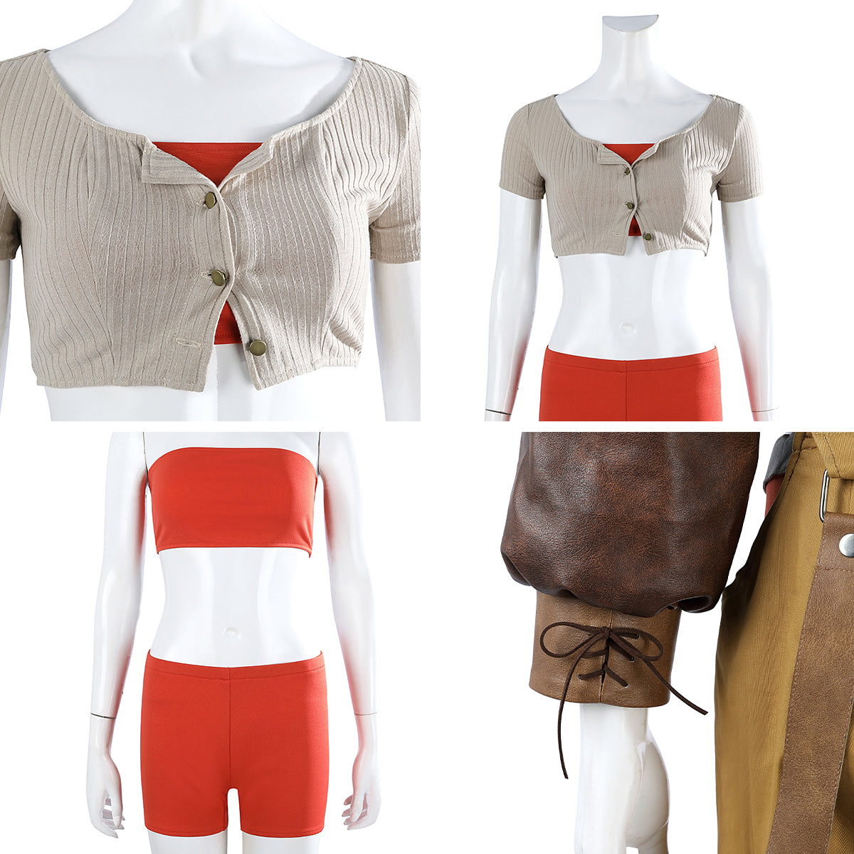 迪士尼睡美人奧羅拉公主裙 Cosplay 服裝 - B 版