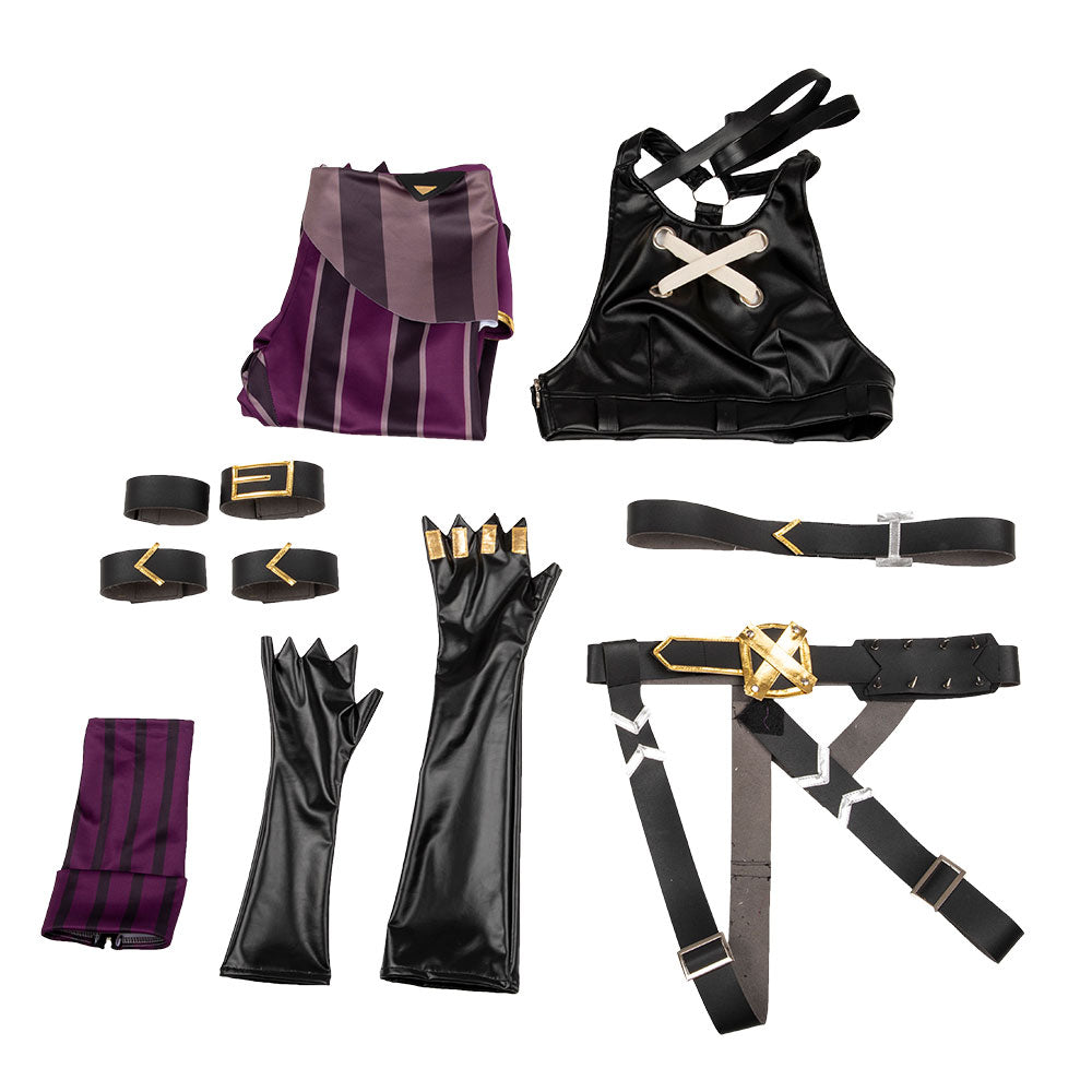 Costume cosplay blu di Street Fighter VI Cammy Game