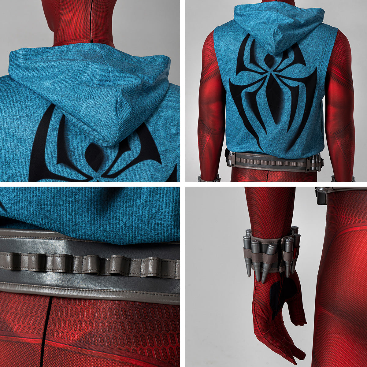 Spider-Man: Across the Spider-Verse Scarlet Spider Cosplay Costume