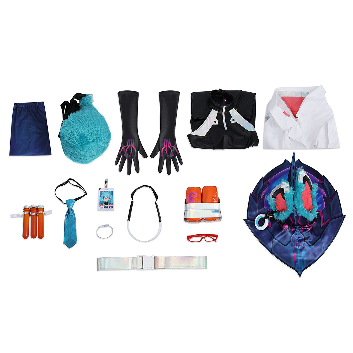 Hinata Hyuga aus Naruto Halloween Cosplay Kostüm – D Edition