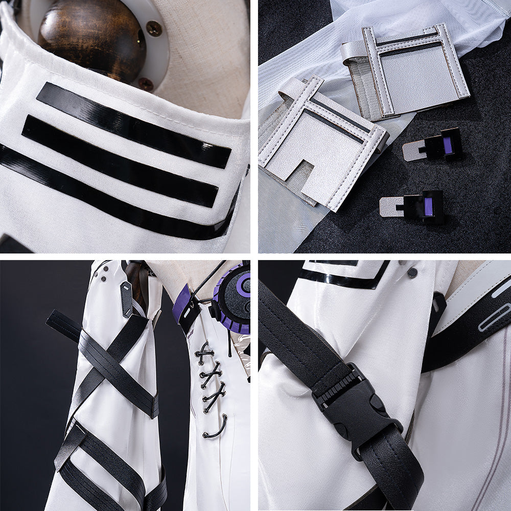 街頭霸王 VI Cammy 遊戲藍色角色扮演服裝