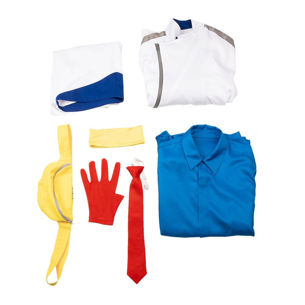 Pokemon Scarlet and Violet The Hidden Treasure of Area Zero Kieron Cosplay Costume