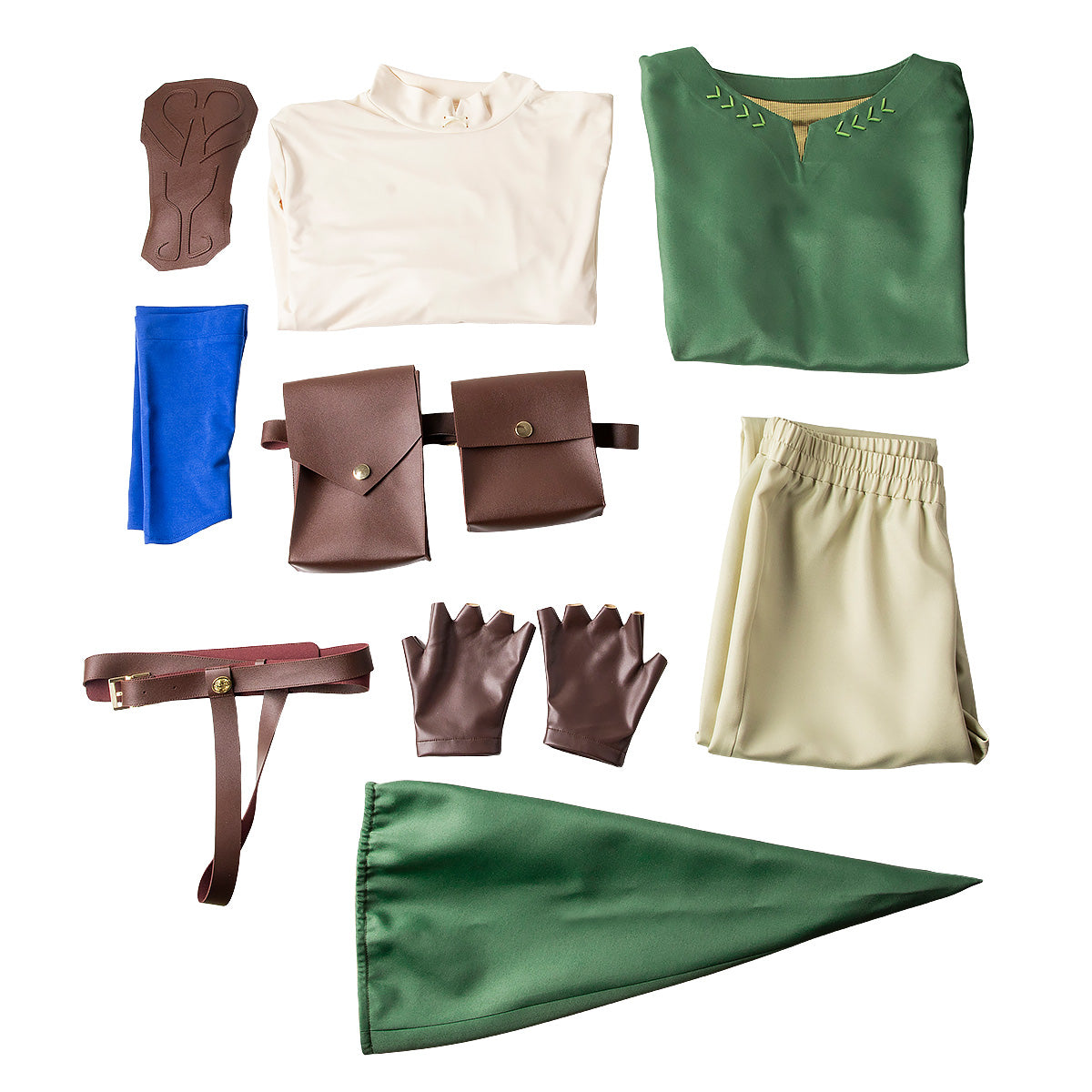 TLOZ Twilight Princess Link Green Cosplay Costume