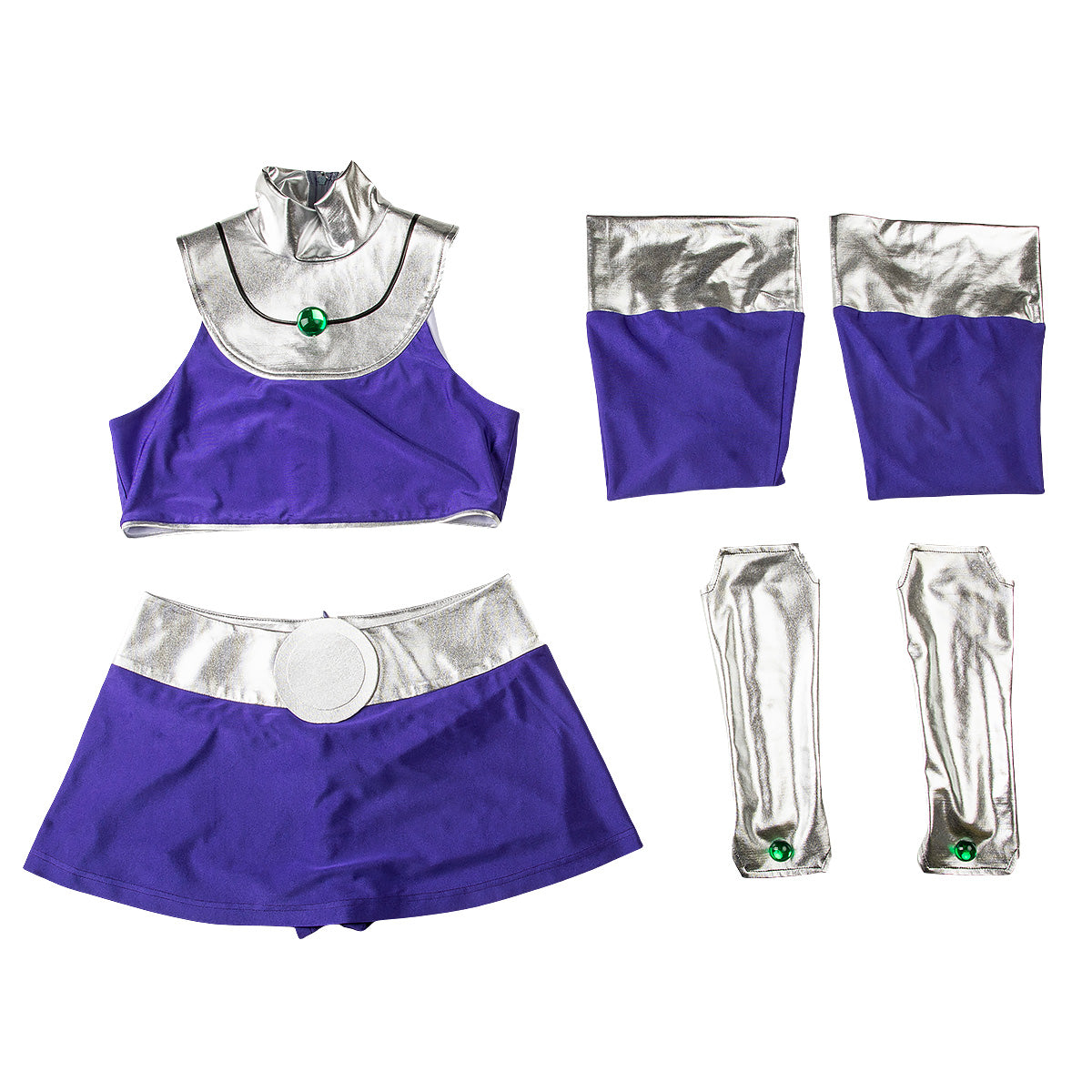 Halloween Starfire Superheroine Cosplay Costume