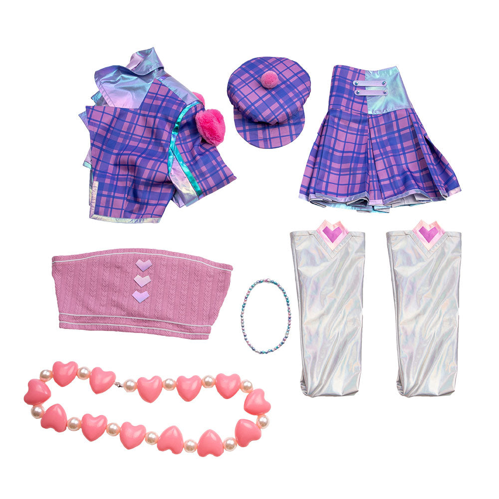 League of Legends LOL Valentine's Day 2023 Heartache Caitlyn Cosplay Costume