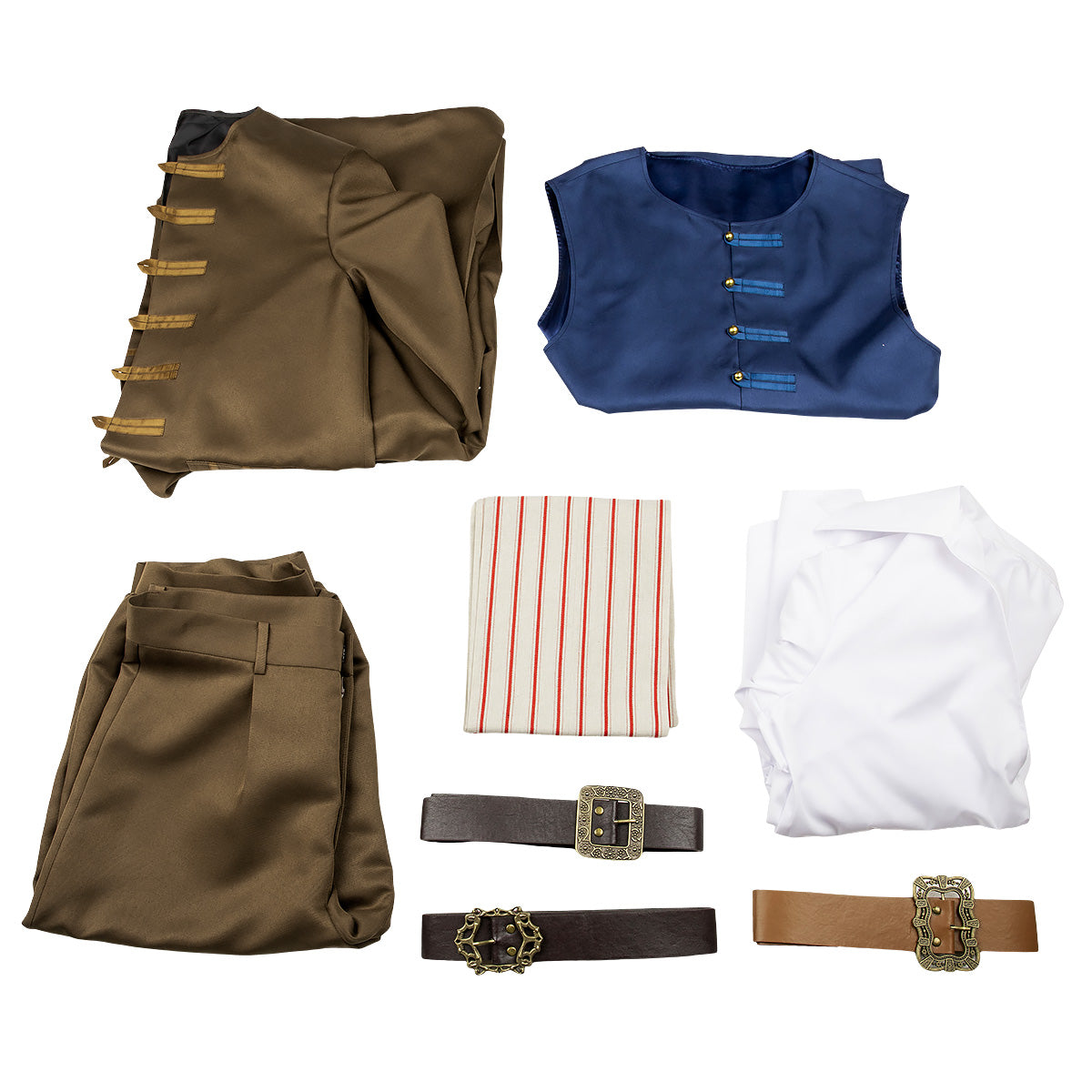 Pirates of the Caribbean Jack Sparrow Halloween-Cosplay-Kostüm