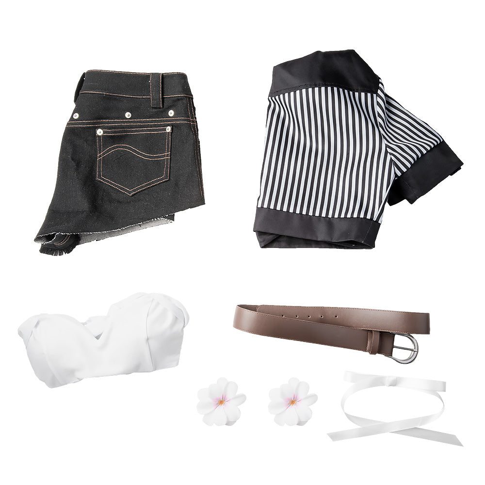 Final Fantasy VII Rebirth FF7R Tifa Lockhart Beachwear Cosplay Costume