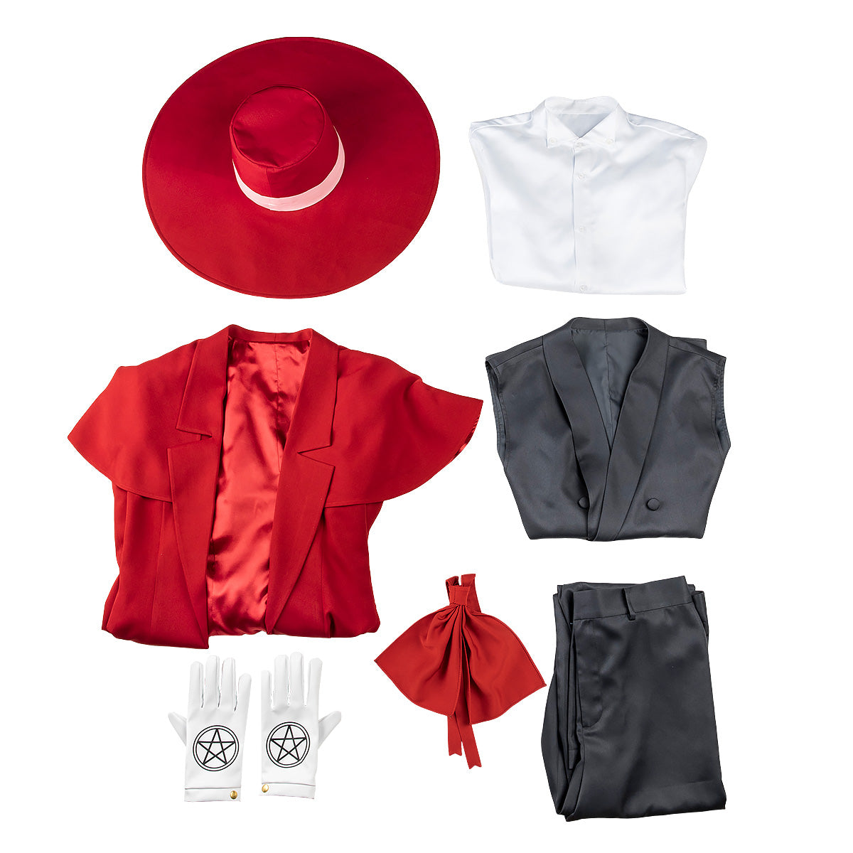 Hellsing Organization Alucard Vampires Cosplay Costume