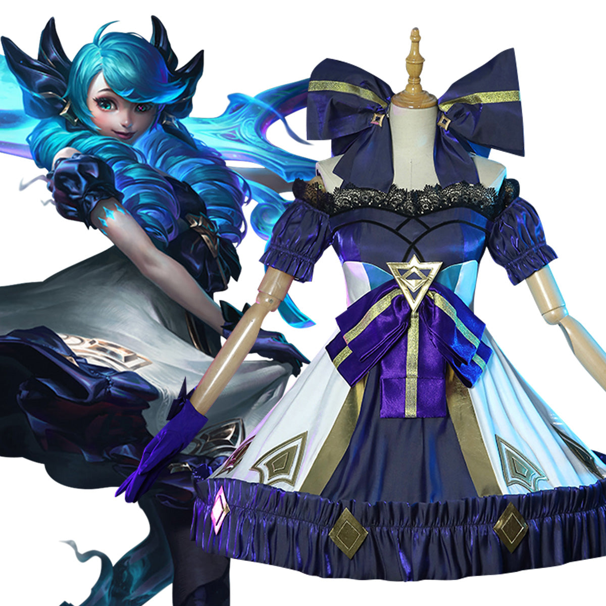 League Of Legends LOL Gwen Cosplay Costume – Gcosplay