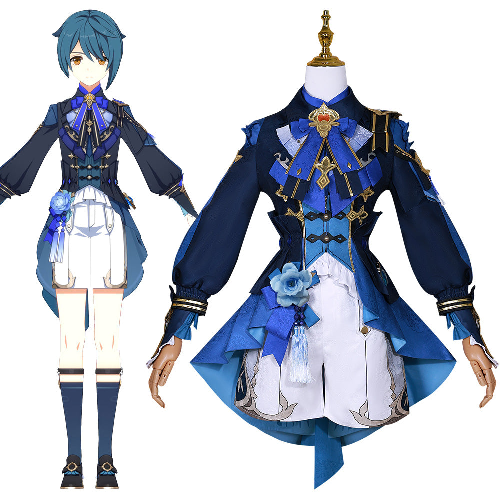 Genshin Impact Xingqiu New Skin Cosplay Costume Gcosplay
