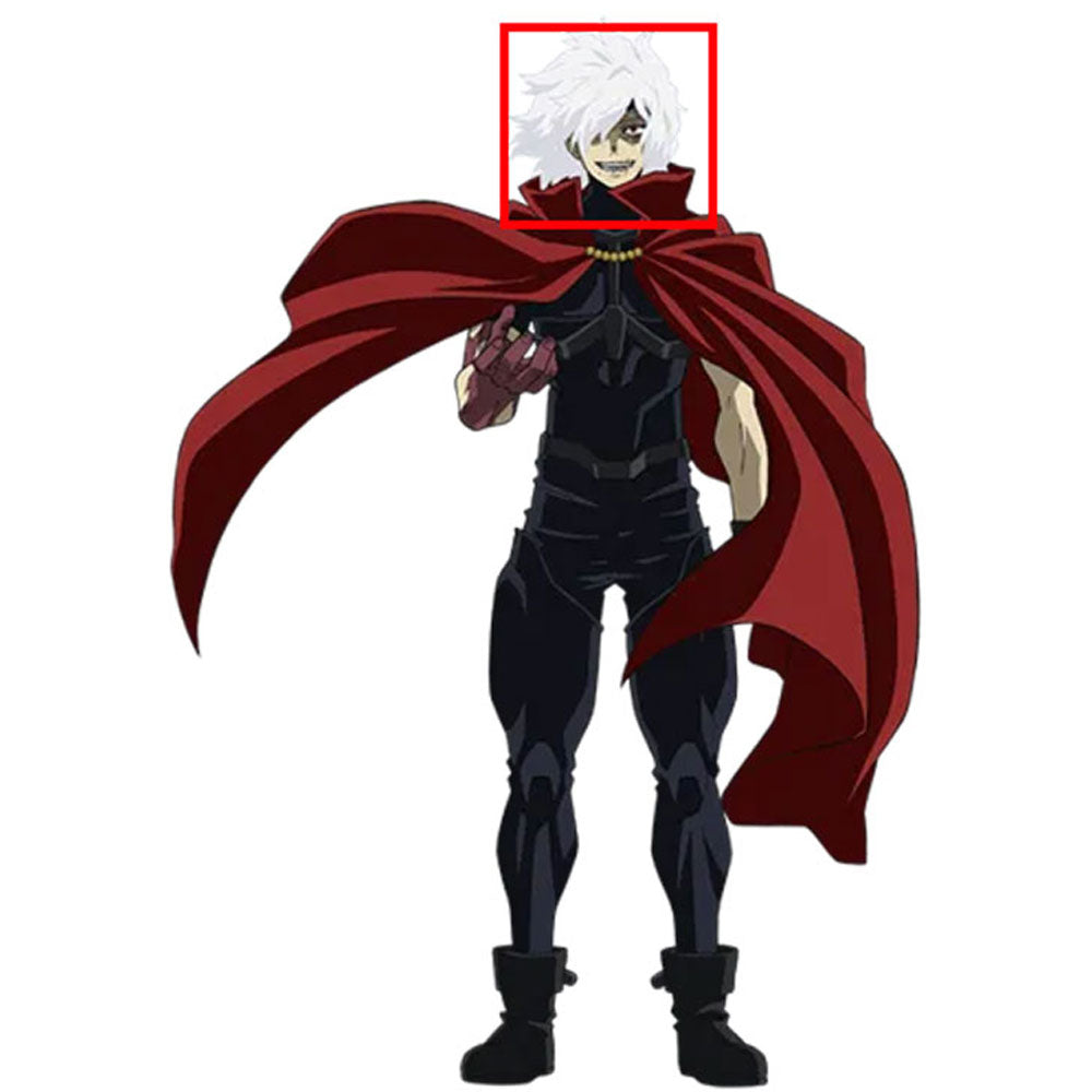 My hero academia Tomura shigaraki White Cosplay Wig