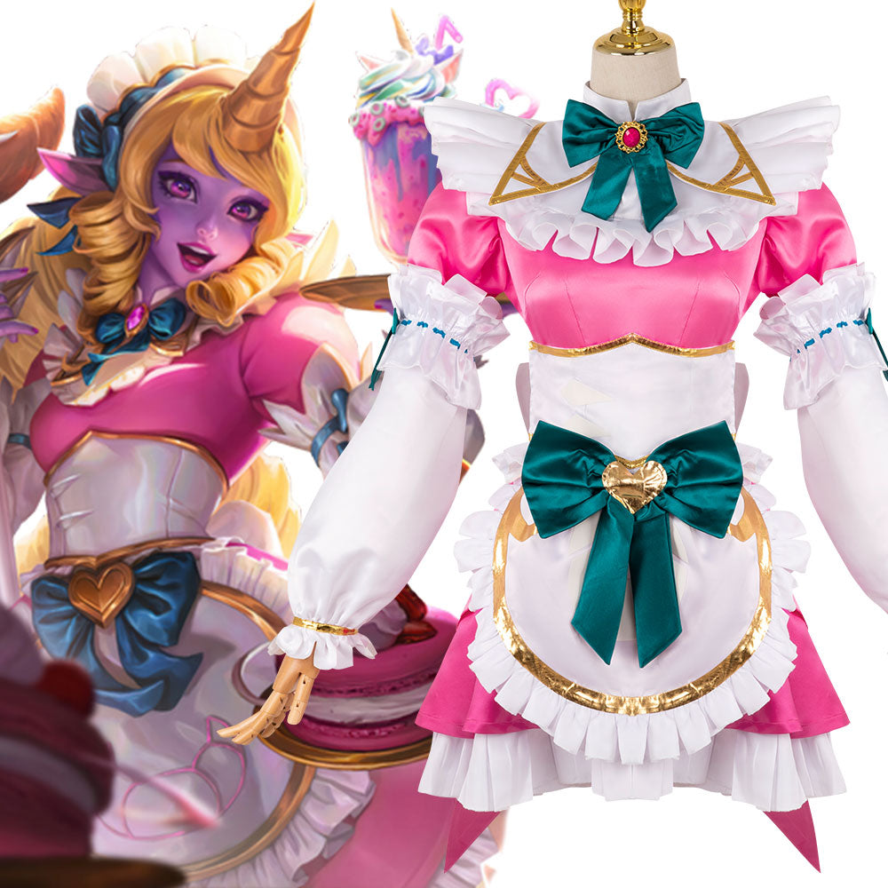 League of Legends LOL Cafe Cuties Soraka Cosplay Costume – Gcosplay