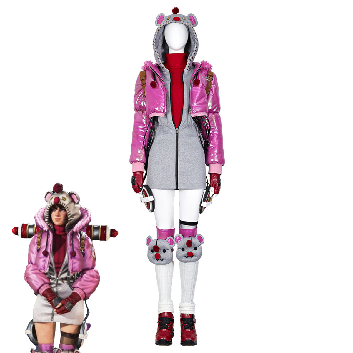 Apex Legends x Final Fantasy Wattson Cosplay Costume – Gcosplay