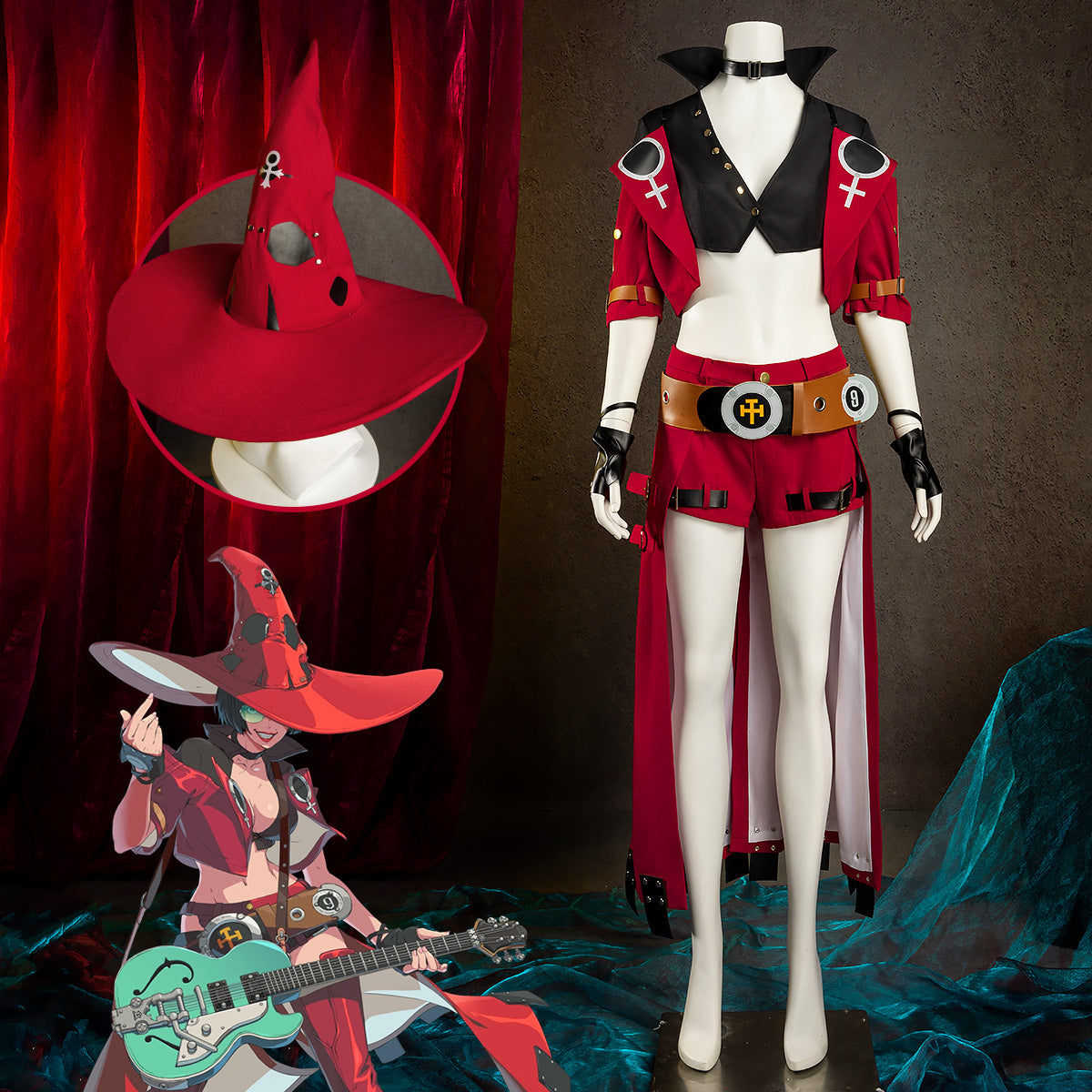 ギルティギア イノ コスプレ衣装 Guilty Gear STRIVE INO I-No Cosplay Costume – Gcosplay