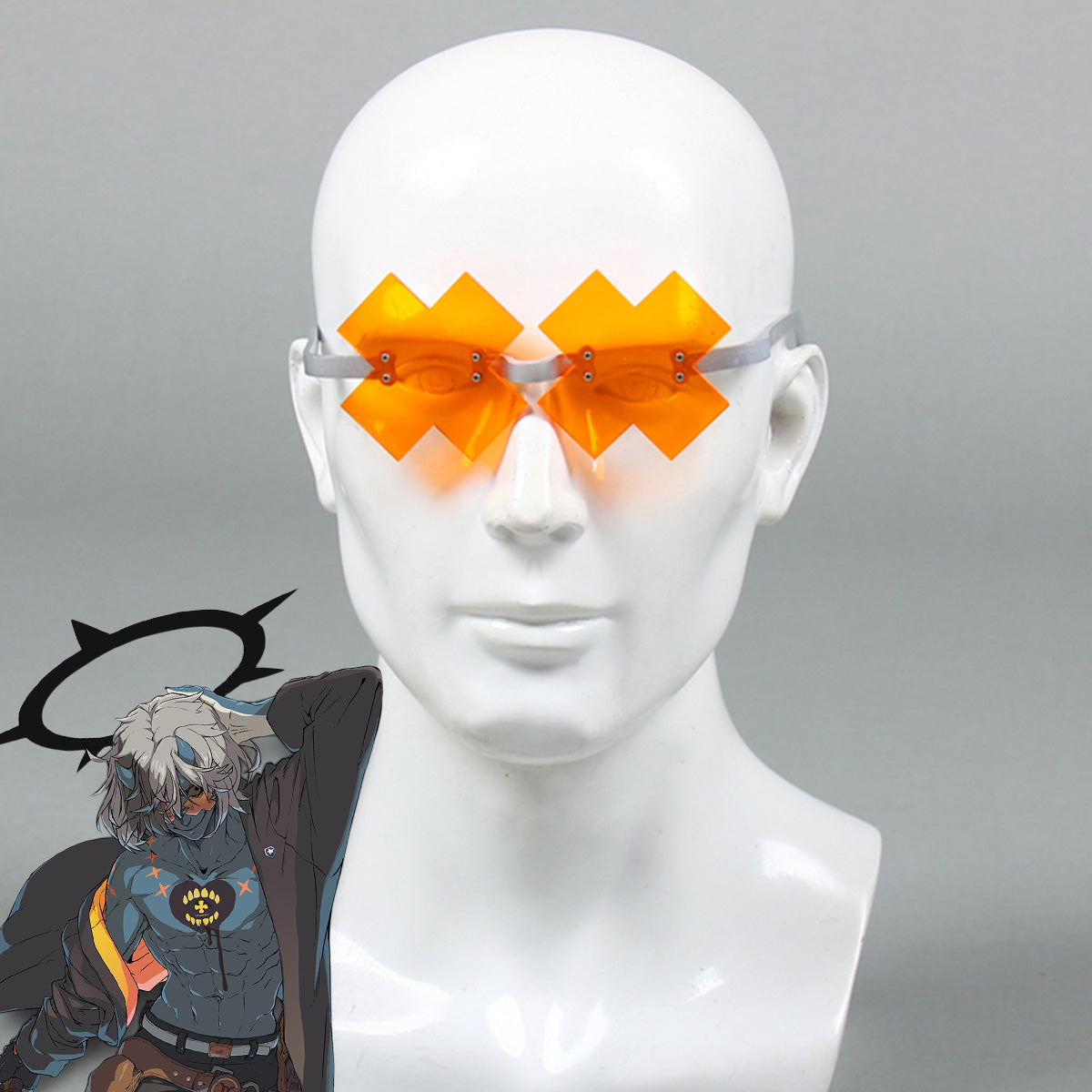 guilty gear happy chaos Guilty Gear STRIVE Happy Chaos Glasses Cosplay Accessory Prop – Gcosplay