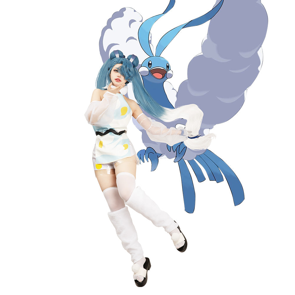PM feat. Vocal Idol Project VOLTAGE Flying Type Cosplay Costume