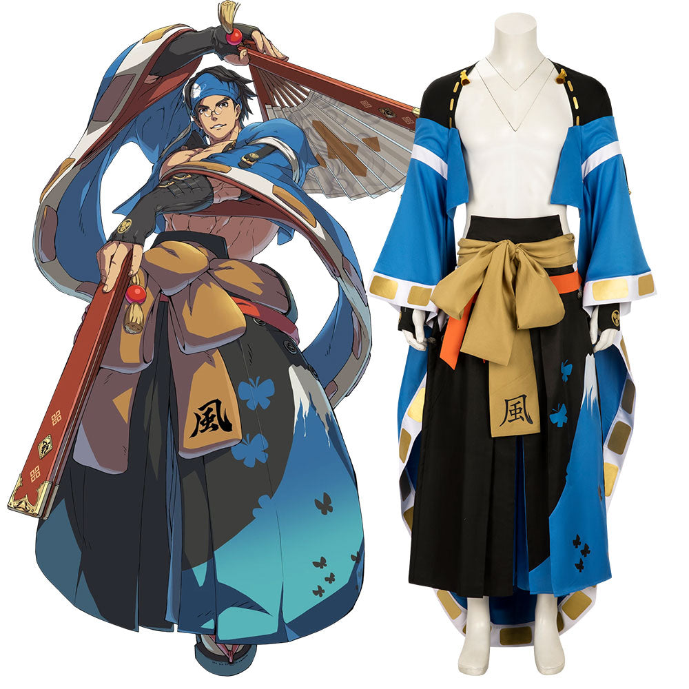 guilty gear anji Guilty Gear STRIVE Anji Mito Cosplay Costume – Gcosplay