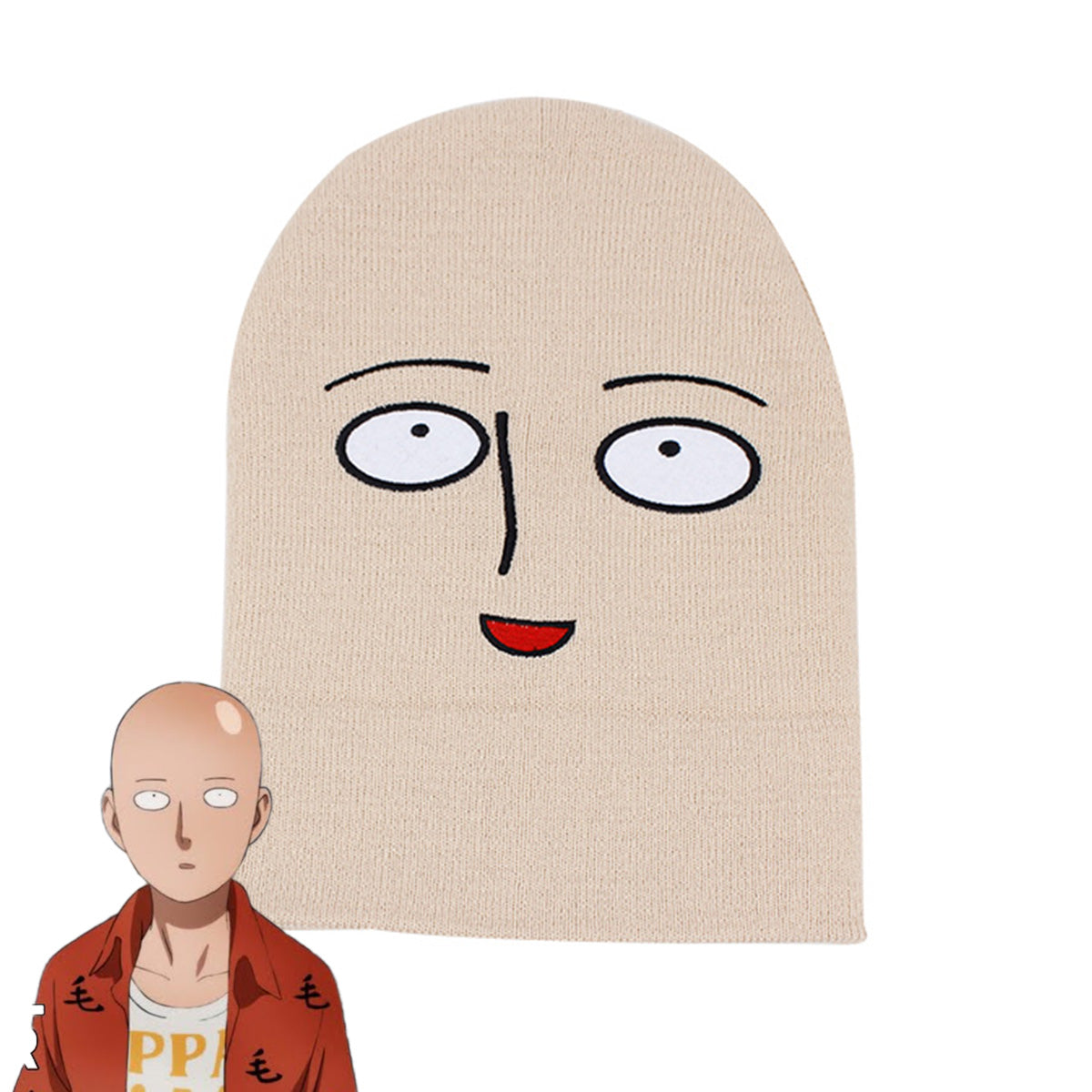 One Punch Man Season 2 Saitama Mask Cosplay Accessory Prop