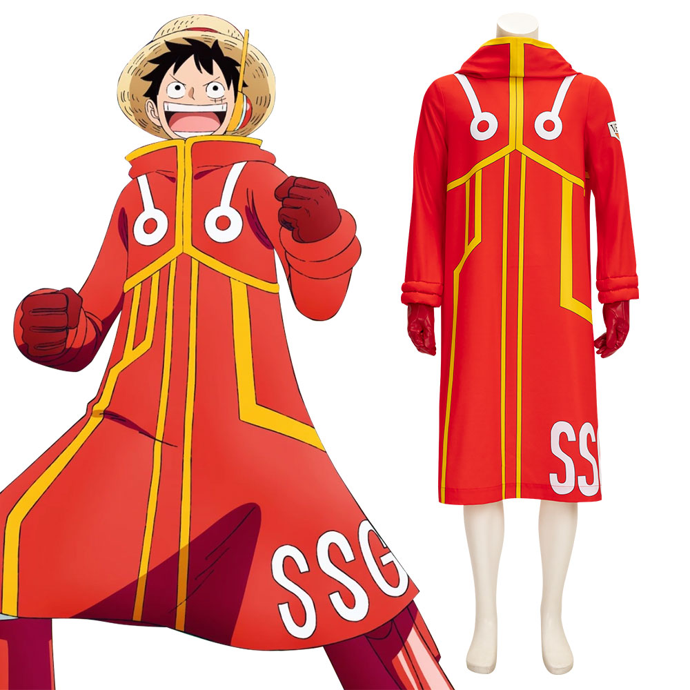 One Piece Egghead Arc Monkey D. Luffy Cosplay Costume – Gcosplay