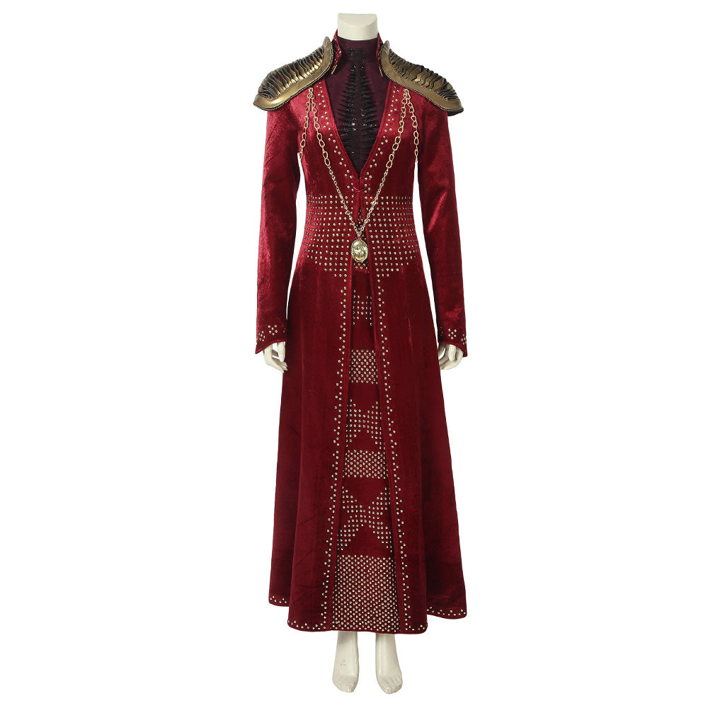 Game of Thrones Season8 Cersei Lannister Movie Cosplay Costume Female / 3XL