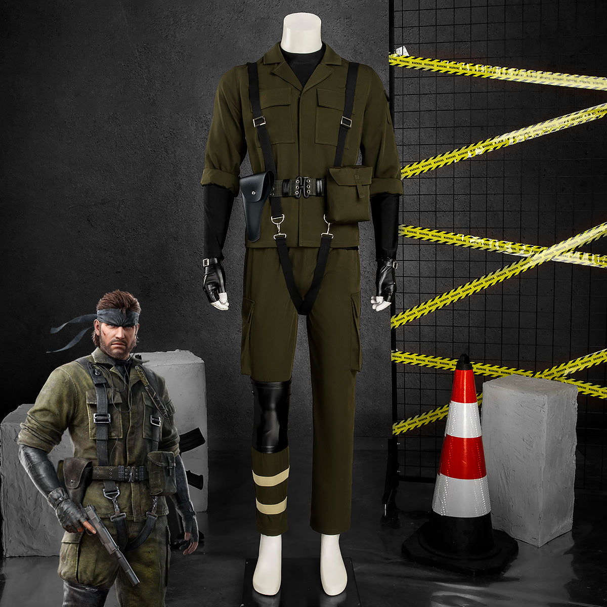 metal gear big boss Metal Gear Solid Delta: Snake Eater MGS3 Big Boss Naked Snake John Sol – Gcosplay