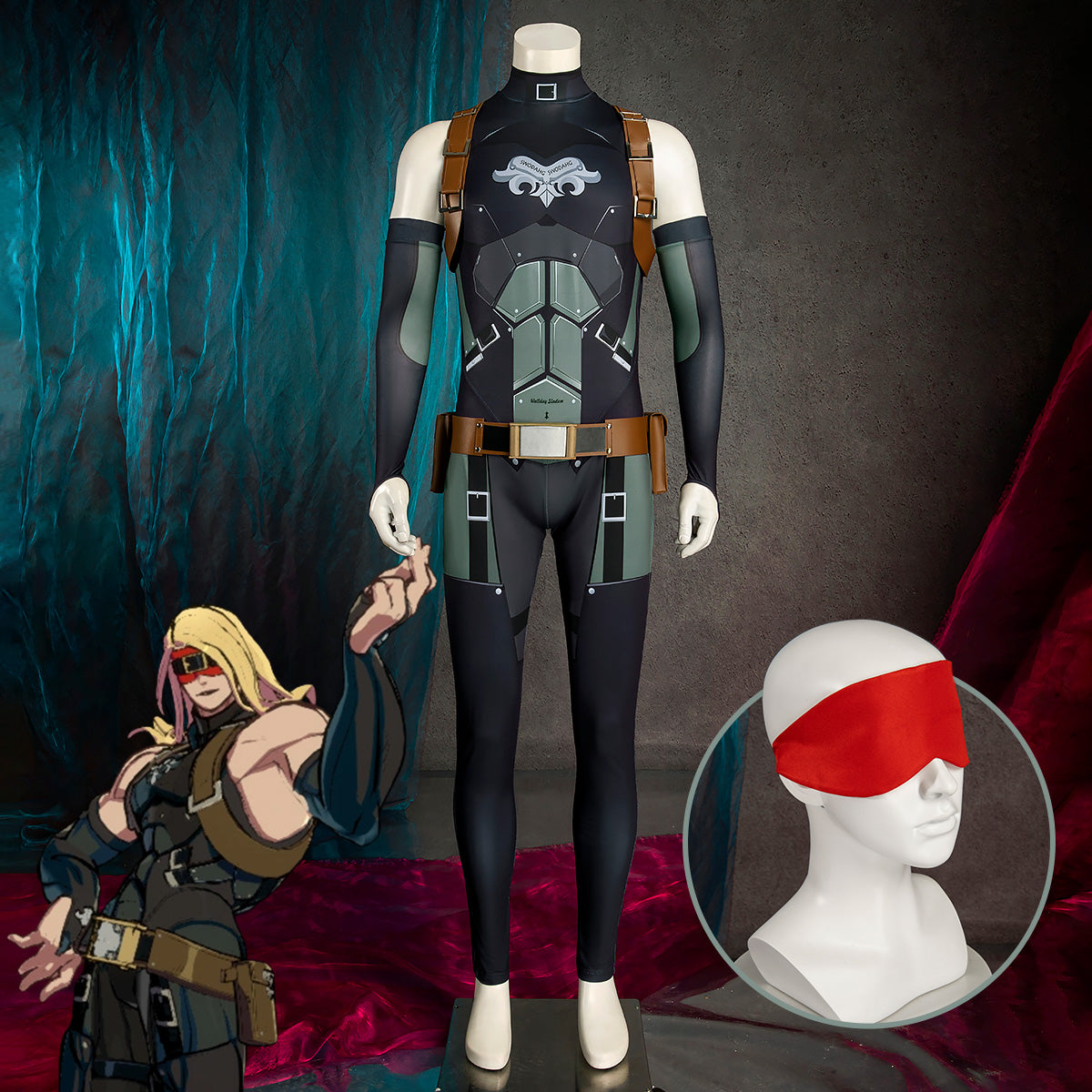guilty gear zato Guilty Gear STRIVE Zato-ONE Cosplay Costume – Gcosplay