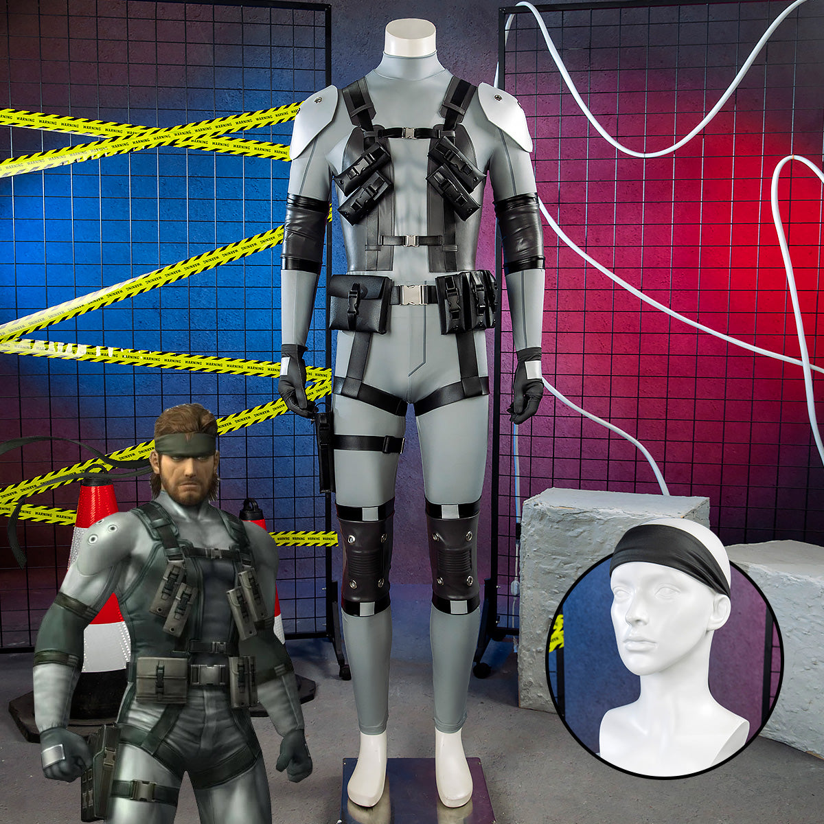 snake metal gear solid 2 Metal Gear Solid 2 Solid Snake Cosplay Costume – Gcosplay