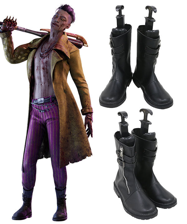 Dead by Daylight The Trickster Halloween Black Cosplay Shoes