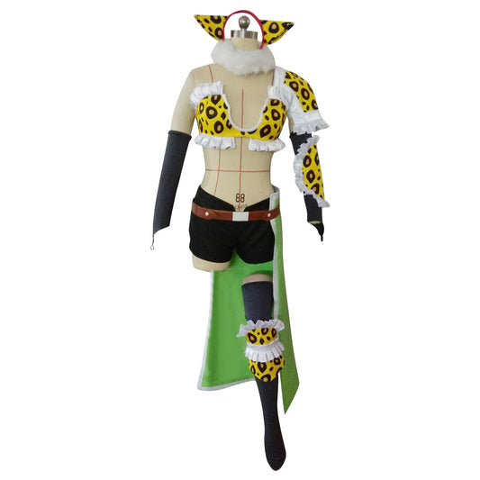 Fairy Tail: Dragon Cry Erza Scarlet Combat Clothing Cosplay Costume