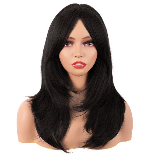 Marvel The Young Avengers Video Huntress Black Cosplay Wig
