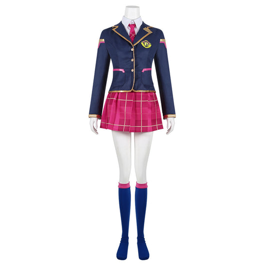 Overwatch OW Dva Hana Song Academy D․Va Cosplay Costume
