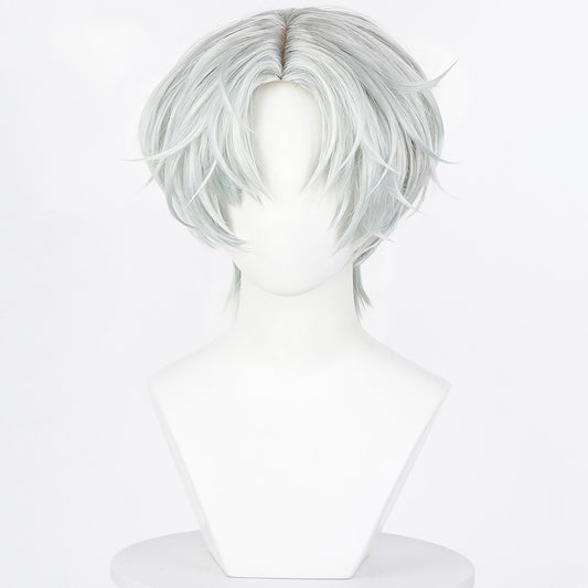 Sakamoto Days Kei Uzuki White Cosplay Wig