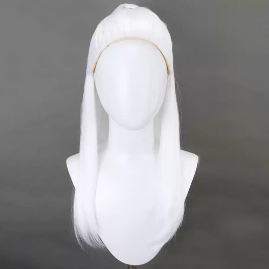 Critical Role The Mighty Nein Vandran White Cosplay Wig