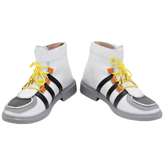 Kingdom Hearts 2 Riku White Cosplay Shoes