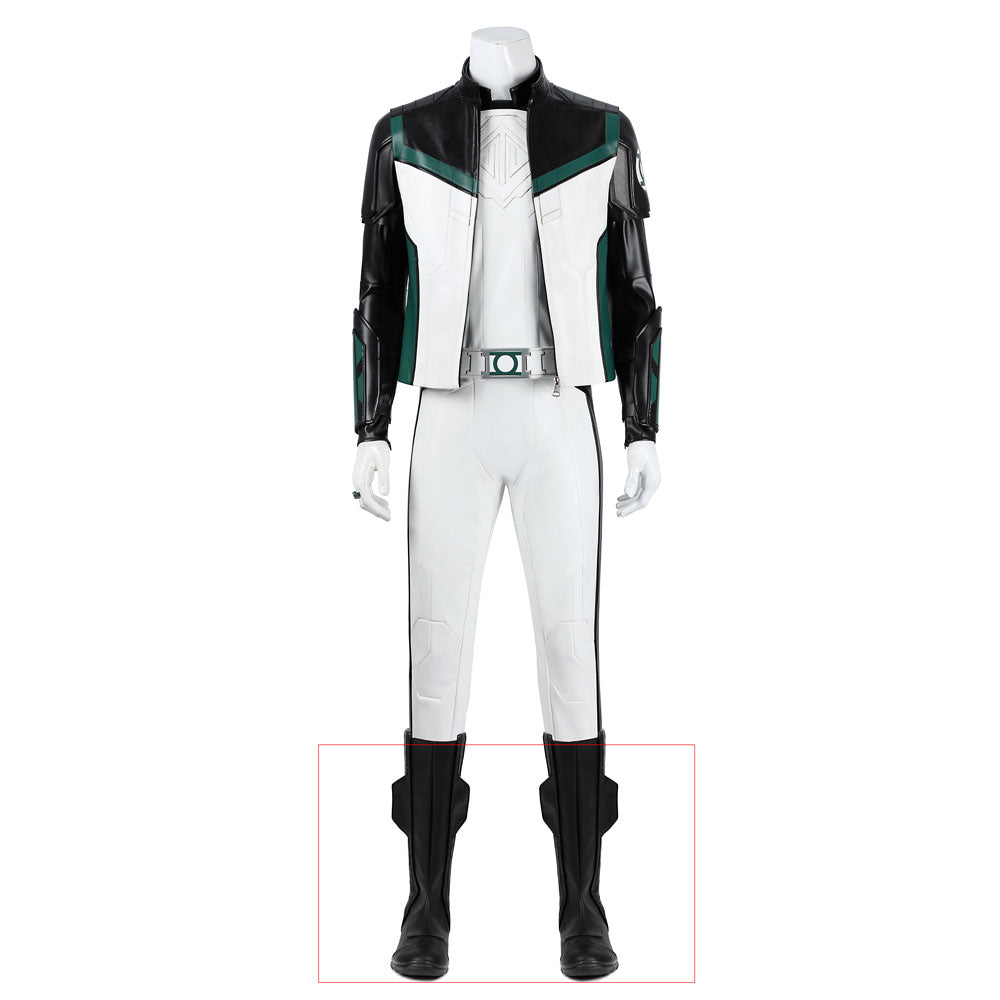 Akatsuki Deidara de Naruto Halloween zapatos blancos botas de Cosplay