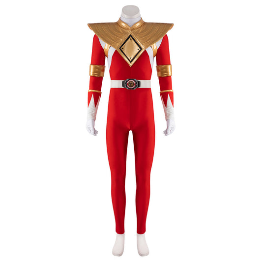 Mighty Morphin Power Rangers Armored Red Ranger Cosplay Costume