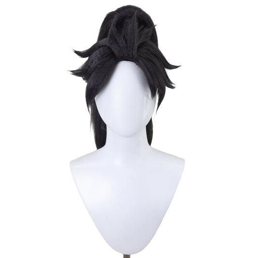 Overwatch 2 OW2 Anran Black Cosplay Wig