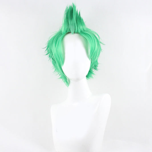 One Piece Bartolomeo Green Cosplay Wig