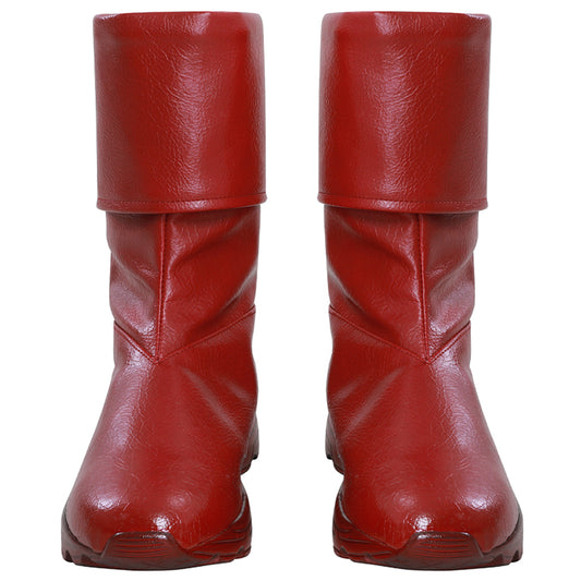 Genshin Impact Paimon Weiß Rosa Schuhe Cosplay Stiefel