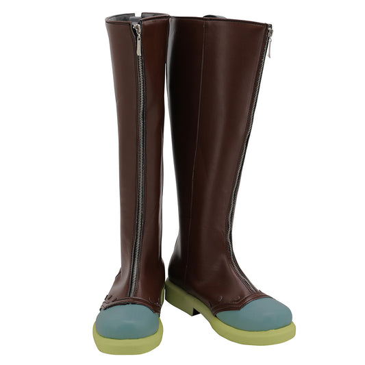 Akatsuki Deidara aus Naruto Halloween Weiße Schuhe Cosplay Stiefel
